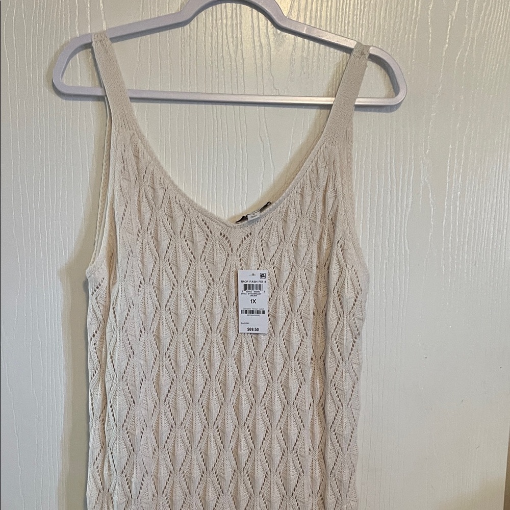 Crochet maxi dress